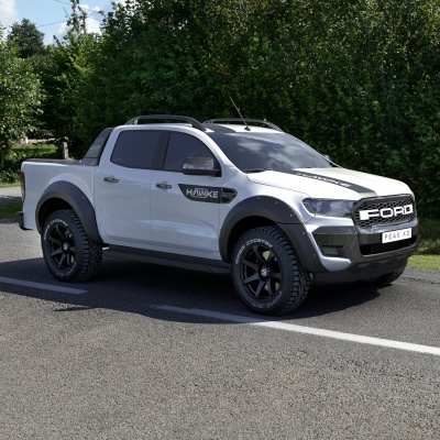 HAWKE AWD Graphics Pack for Ford Ranger models 2015 onwards (FOUR COLOUR WAYS)